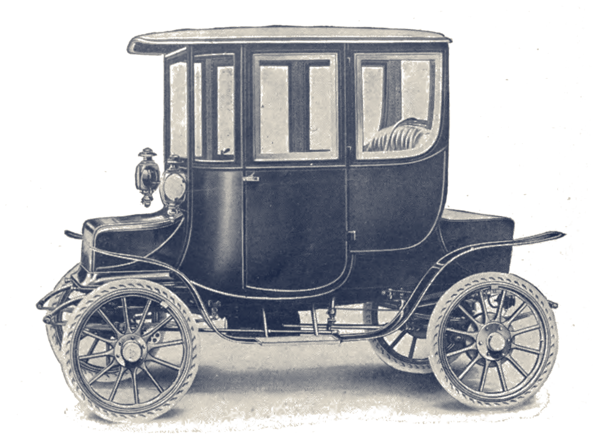 A Rauch & Lang electric car, 1911